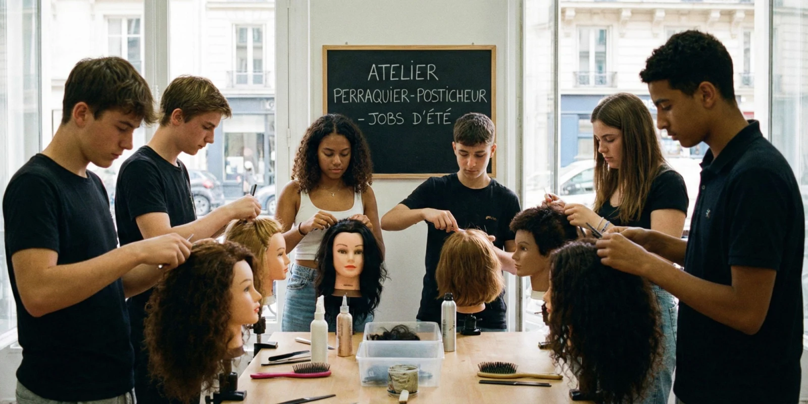 Jobs d’été en coiffure pour gagner tes premiers salaires