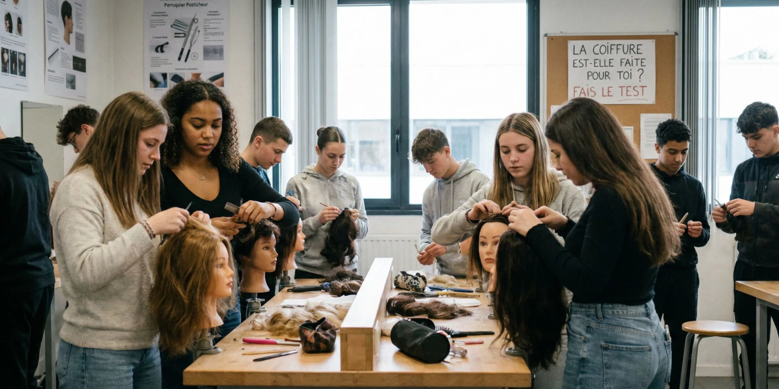 Test d'Orientation Bac Pro Perruquier Posticheur : Es-tu fait pour ce métier ?