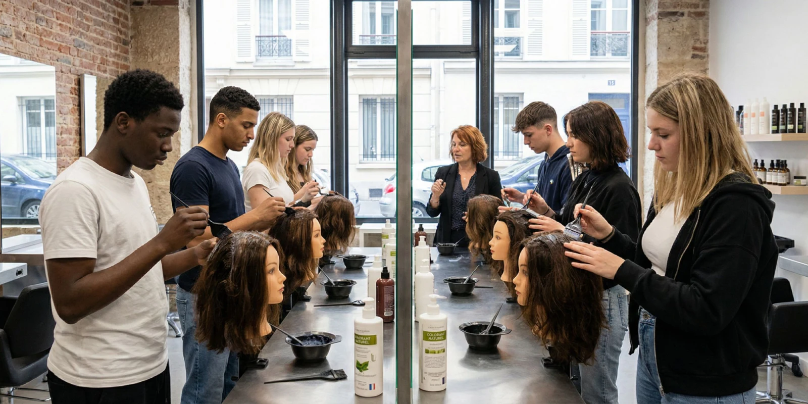 Coloration en Bac Pro Perruquier Posticheur : Techniques et Protocoles Professionnels