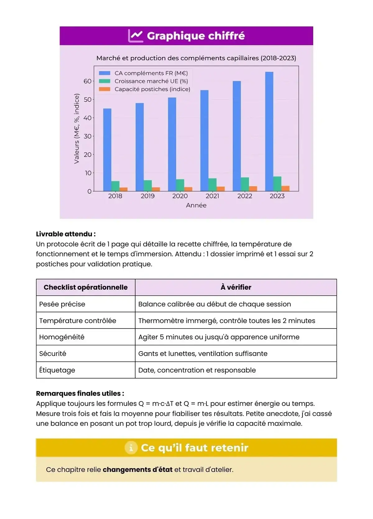 Example Fiche de Révision Bac Pro PP